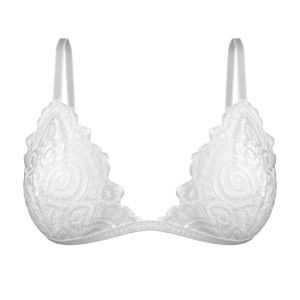 White Lace Bra